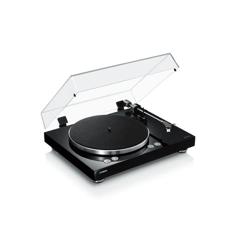 Yamaha MusicCast VINYL 500 Wireless Two-Speed Stereo Wi-Fi Turntable, White image 1