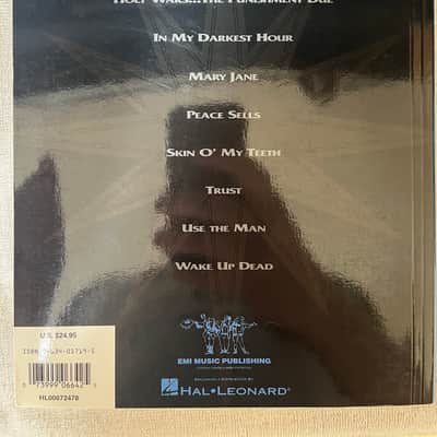 Megadeth - Best of Megadeth - Guitar and Bass Tab / Tablature Book Transcribed Score image 2