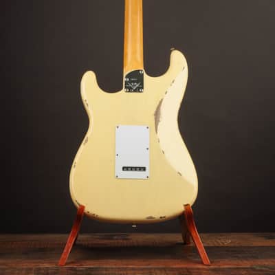 Fender Custom Shop Strat Pro NAMM 2025 Aged Vintage White/Relic image 15