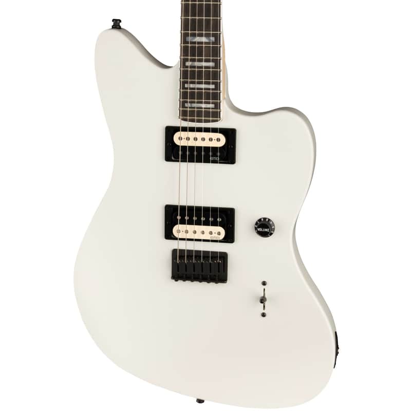 Fender Jim Root Jazzmaster V4 Electric Guitar in Flat White