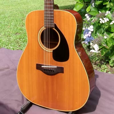1971 Yamaha FG180 Red Label Nippon Gakki+Rocket Case image 4