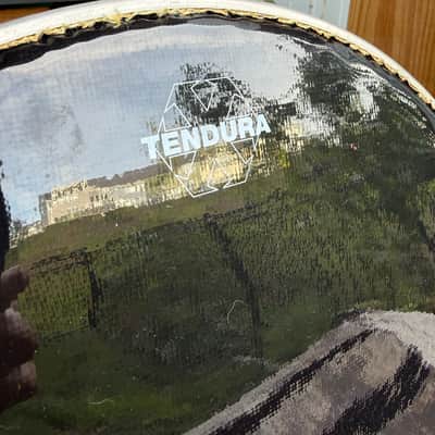 Premier 14” Tendura Snare Drum Head 2000 - Black *NEW Old stock IN BOX* image 2