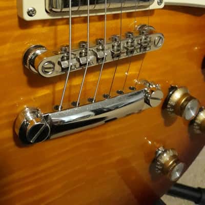 Epiphone Les Paul Standard '60s Ice Tea Burst 2021 re-issue with hard case image 9