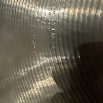 Rare Paiste 602 pre-serial 16’’ hi-hat image 3
