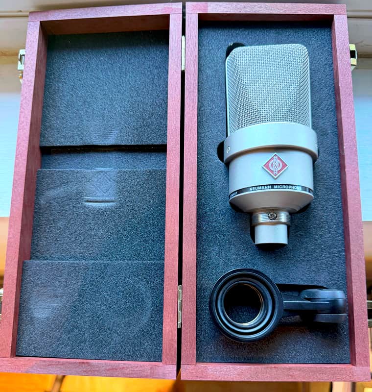 Neumann TLM 103 Large Diaphragm Cardioid Condenser Microphone 1997 - Present - Nickel image 1