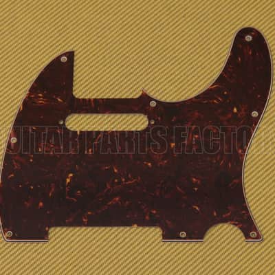 099-2152-000 Genuine Fender 8-Hole Tortoise Standard Telecaster Tele Pickguard