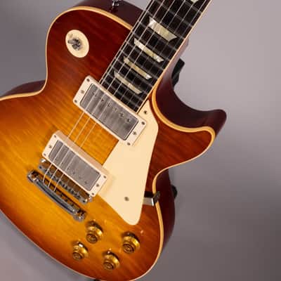 Gibson 59 Les Paul standard Murphy lighting aged 2020 - Reissue Cherry Tea Burst image 4