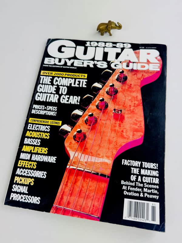 Guitar World Guitar Buyer’s Guide — The Complete Gear Bible of the Late ’80s 1988-'89 image 1