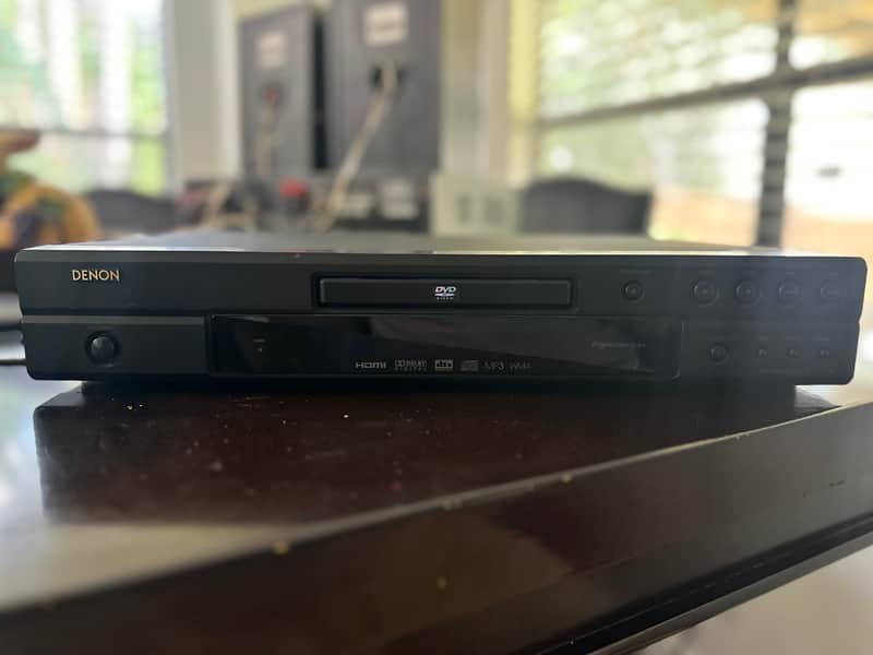 Denon DVD-1730 DVD/CD Player Black No Remote