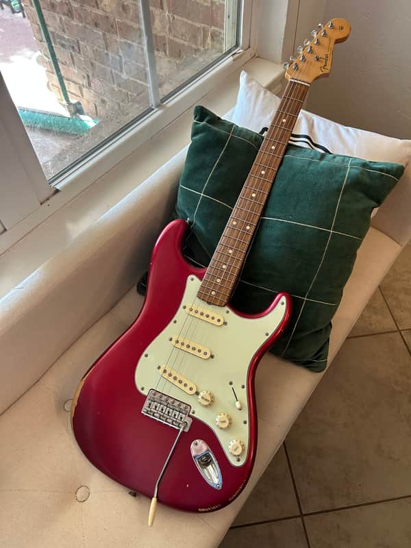Fender Vintera Road Worn '60s Stratocaster 2026 - Present - Candy Apple Red (CME Exclusive) image 1