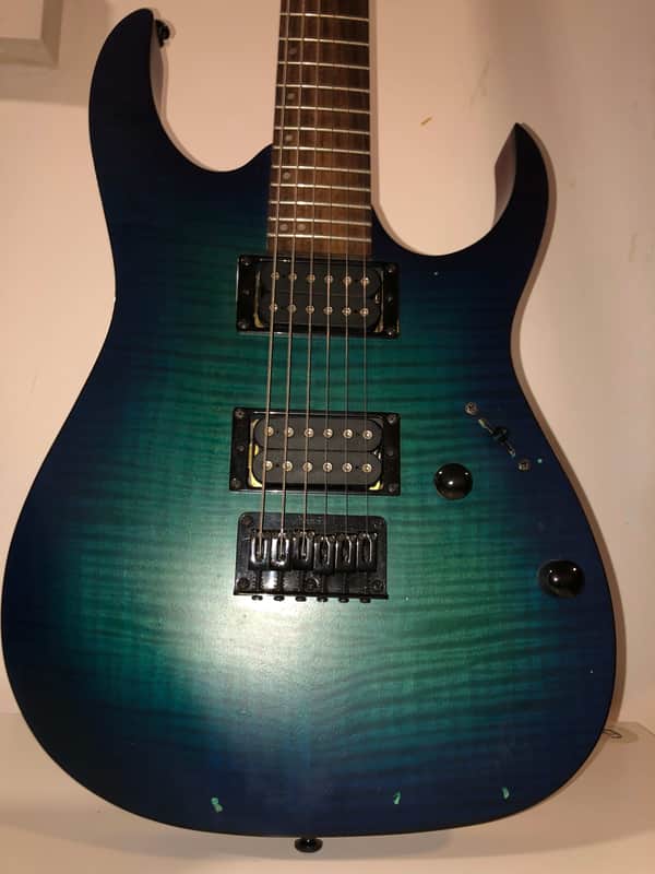 Ibanez RG600FM 2005 - Blue image 1