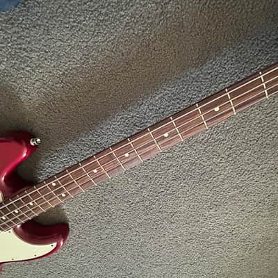 Fender Highway One USA Jazz Bass 2008 Midnight Wine MIA image 6