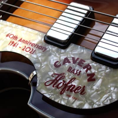 HOFNER "Violin Bass - 61 'Cavern' 60th Anniversary Edition"PIECE 50 OF 60 MADE WORLDWIDE image 9