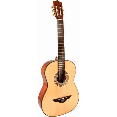 New H.Jimenez LG1 Voz Fuerte Nylon String Acoustic Guitar with Spruce Top and Padded Gig Bag image 1