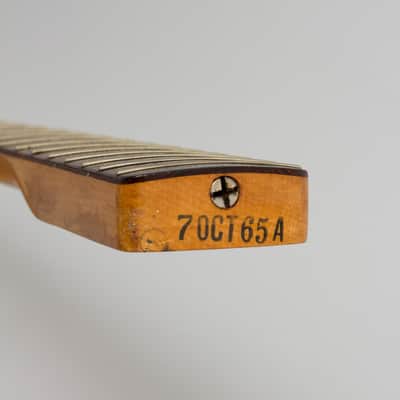 Fender  Jazz Bass Solid Body Electric Bass Guitar (1964/5), ser. #L24522, molded black plastic hard shell case. image 12