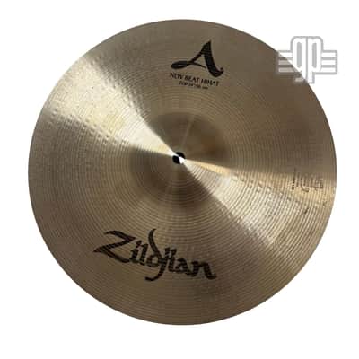 Zildjian 14" A Series New Beat Hi-Hat Cymbals (Pair) 1982 - 2012 - Traditional image 2