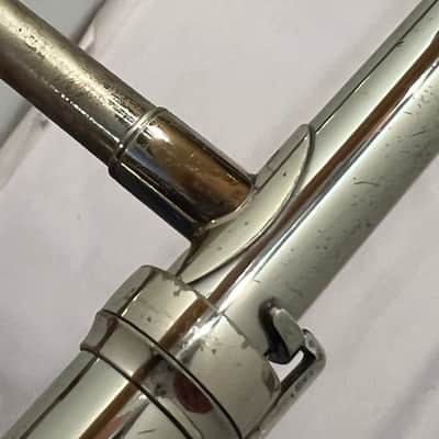King 5B Symphony Tenor Trombone w F Attachment 1979 - Lacquer Large Bore image 15