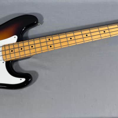 '80's Squier Bullet Bass B-34 3-Color Sunburst image 8