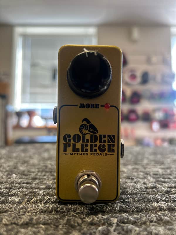 Mythos Pedals Golden Fleece Mini Fuzz 2010s - Yellow image 1