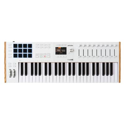 Arturia Keylab 49 MK3 USB MIDI Controller Keyboard (White)