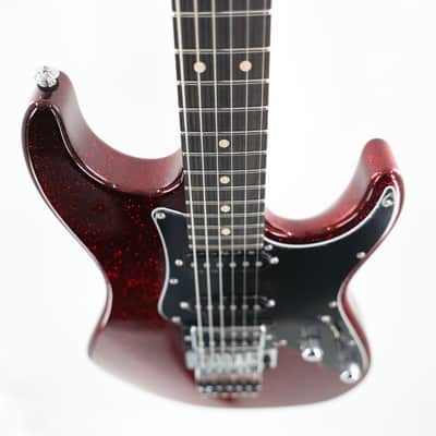 Suhr Pete Thorn Custom HSS Guitar w/ Softshell Case - Red Sparkle image 7