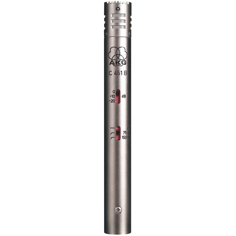 AKG C451 B Reference Small Diaphragm Cardioid Condenser Microphone image 1