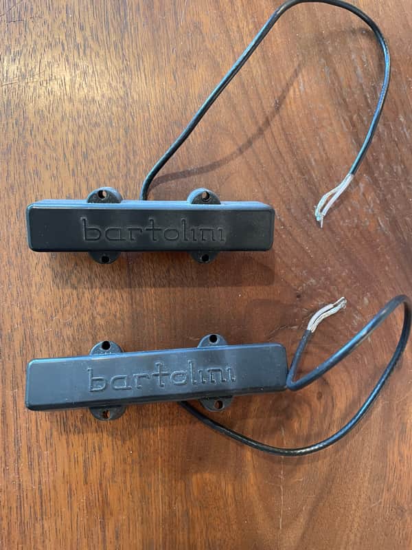 Bartolini 9J1L/S Split Coil 4-String J-Bass Pickup Set 2010s - Black image 1