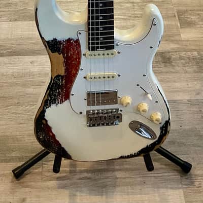 Fojil FSTR-60 Heavy Relic Electric Guitar w/ Gig Bag image 1