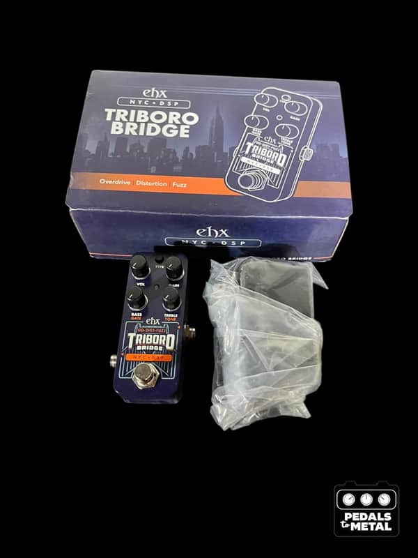 Electro-Harmonix Pico Triboro Bridge Overdrive / Distortion / Fuzz -x17333 image 1