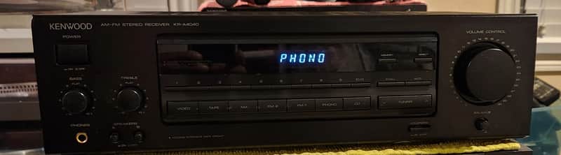 Kenwood Kenwood KR-A4040 1992 AM/FM stereo 1992 - Black image 1