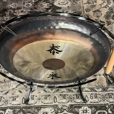 Mint Paiste 13” Deco Gong w/Floor Stand & Mallet image 3