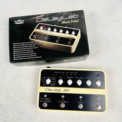 Vox DelayLab Pedal 2010s - Cream image 6