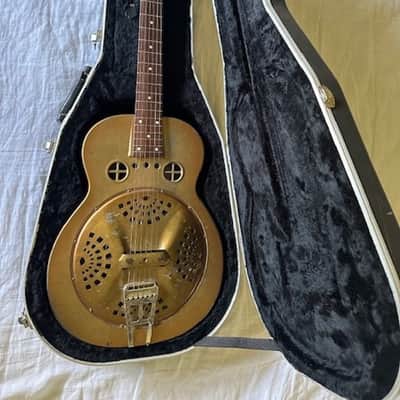 Dobro Gold Steel Resonator 1935 Cool Patina & Sound image 1