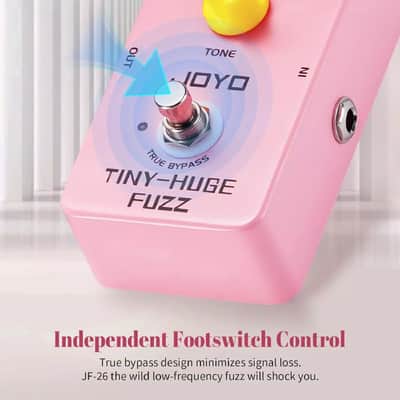 Joyo JF-26 Tiny-huge Fuzz Guitar-Bass Effect Pedal with Level/Tone/Sustain Control image 10