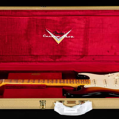 Fender Custom Shop Willcutt True '57 Stratocaster Journeyman Relic 2-Tone Sunburst 57 V (802) image 11