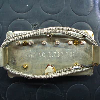Gibson patent number humbucker Tim Shaw 1978 1979 late 70 - double black image 2