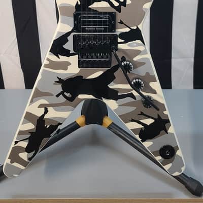 Dean Dime o Flage UPDATED VIDEO👂 Dime o Flage ML BEAUTIFUL COND! - White Camouflage image 3