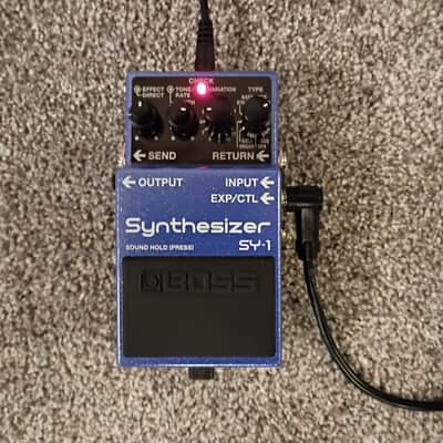 Boss SY-1 Synthesizer 2019 - Present - Blue image 2