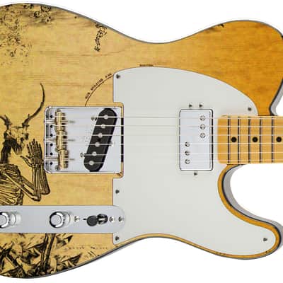 Sticka Steves Guitar Skin Axe Wrap Re-skin Vinyl Decal DIY Demons In The Abyss 408 image 2