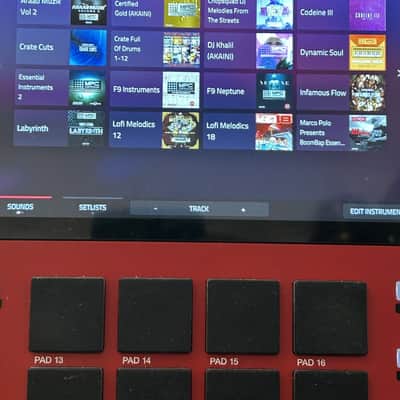 AKAI MPC ONE+ Standalone MIDI Sequencer w/128GB SD card and Expansions - Red image 5
