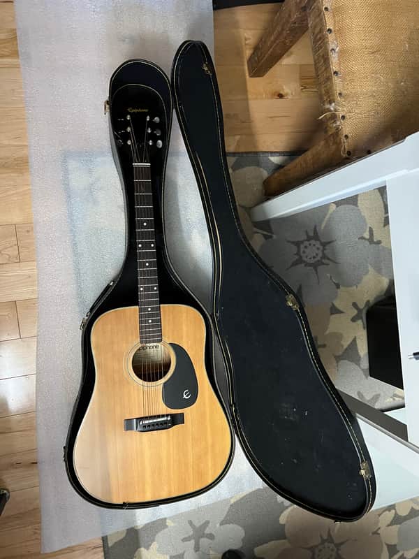 Epiphone FT-145 Texan Made in Japan Vintage No Case image 1