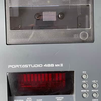 Vintage TASCAM Portastudio 488 MKII 8-Track Cassette Recorder 1990s - Gray image 4
