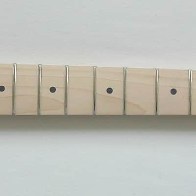 SALE* 1-Piece /Telecaster 21 JUMBO Frets/RAW Unfinished /Jumbo Frets/ Guitar Neck- Fits Fender/Warmoth TELE image 2