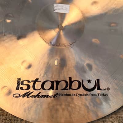DARK 1/2 LATHE ISTANBUL Mehmet Hamer 18” SPLIT CRASH 1284 g Complex! PERFECT image 7