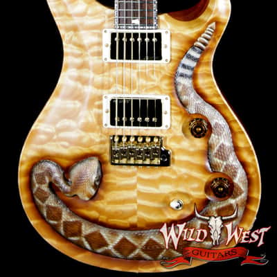 PRS Private Stock Wild West Exclusive Custom 24 Snake LTD # 3 of 6 Hand Carved Quilt Maple Top image 1
