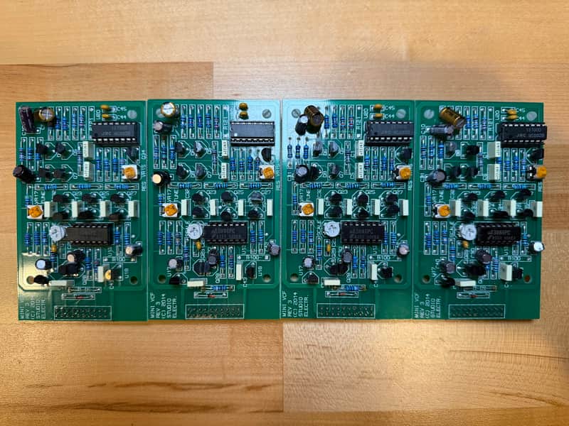 Set of 4 Studio Electronics Moog Minimoog Filters for Omega or Code 2014 image 1