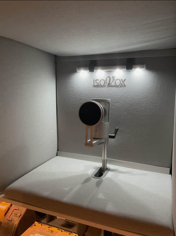 ISOVOX Mobile Vocal Booth + Iso Mic Large Diaphragm Condenser Microphone image 1