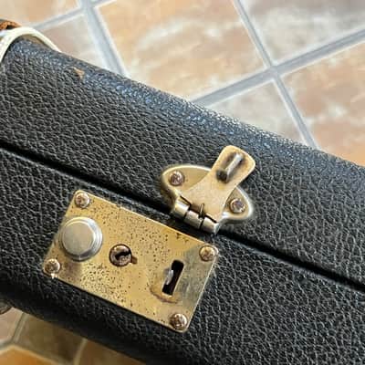 1965 1966 Fender Jaguar Jazzmaster guitar hard case tolex image 7
