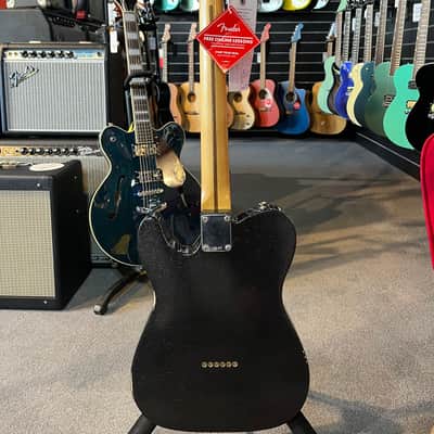 Fender Brad Paisley Road Worn Telecaster - Present - Black Sparkle image 4