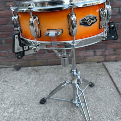 Tama Artwood Snare 14x5.5 - Caramel Sunburt image 5